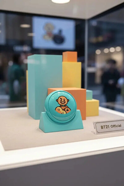 Miniso سماعة بلوتوث لاسلكية مرخصة BT21 TWS T310 Shooky بطول 17.1 سم