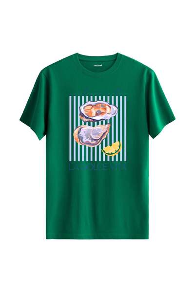 Colermi La Dolce Vita Oyster Printed T-Shirt