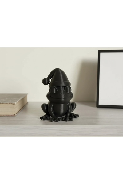 OEM Figurină Broscuță Decorativă cu Căciulă 15 mm