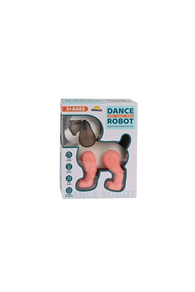 WOWMOMKIDS S01005107 -Sun-Rst-Robot Dog Dancing Music/Light B/O 2R.