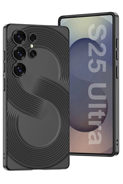 Rivor Samsung Galaxy S25 Ultra Uyumlu Kılıf Kamera Çıkıntılı Ultra İnce S Des...