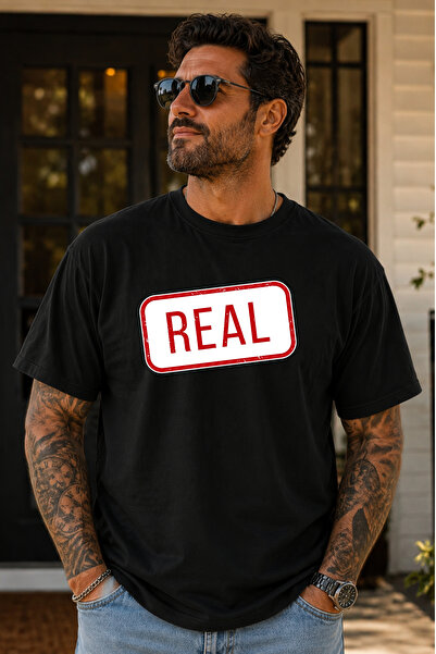 Büşra Çetin Royal Stamped Unisex T-Shirt, I Am the Real Deal Fun Printed Unis...