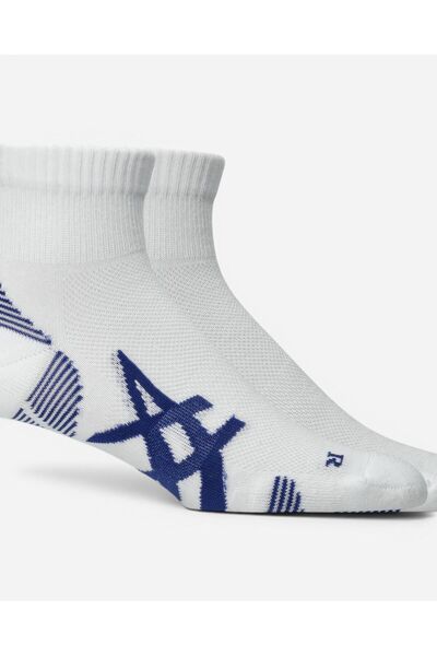 Asics 2 PACK CUSHIONED RUN QUARTER SOCK Beyaz Koşu Çorabı 3013B358-100