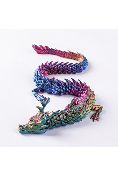Zorix 3D Printed Chinese Dragon with Dragon Egg | Articulated Flexible Dragon...