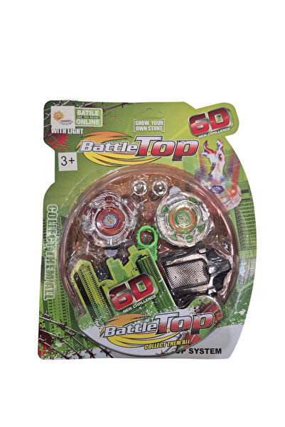Duman Oyuncak Kartela Sahalı 2 Li Beyblade -Dmn