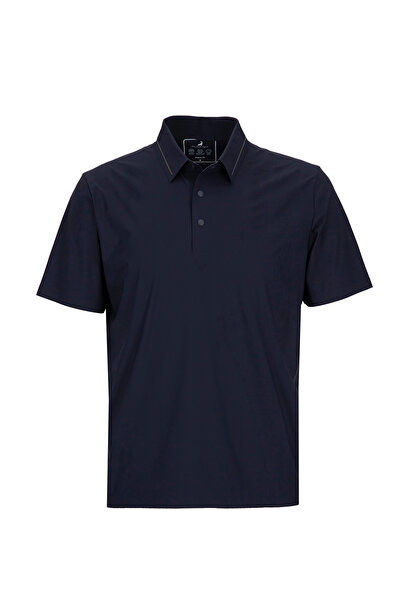 Abdullah Kiğılı Snap-Fastener Regular Fit Flexible Non-Marking Seamless Polo ...