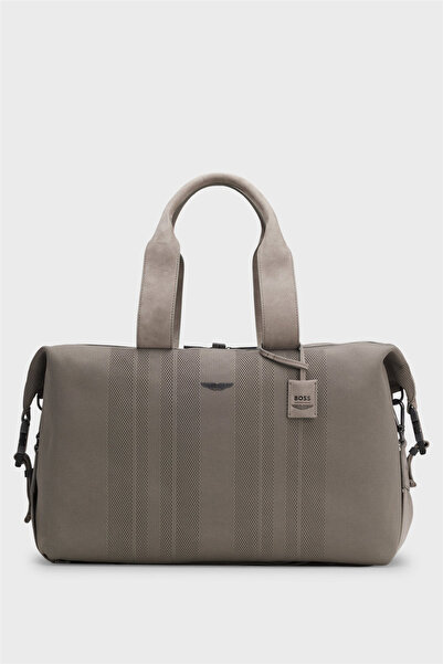 BOSS Holdall K Aston Martin Erkek Spor Çantası Gri