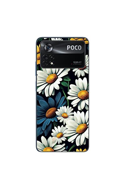 OEM Калъф, съвместим с Xiaomi Poco X4 Pro, силиконов гел TPU, с десен на марг...
