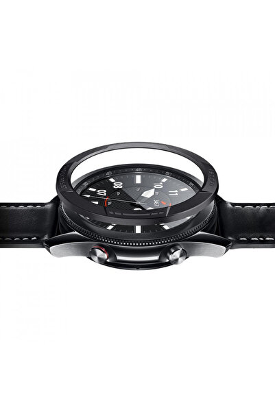 Spigen Protecție din aluminiu Chrono Shield pentru Samsung Galaxy Watch 3 45m...