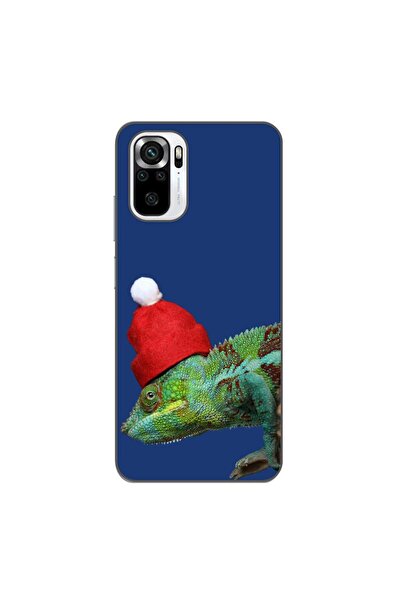 OEM Husa compatibila cu Xiaomi Poco M5s Silicon Gel Tpu Model Craciun Cameleon