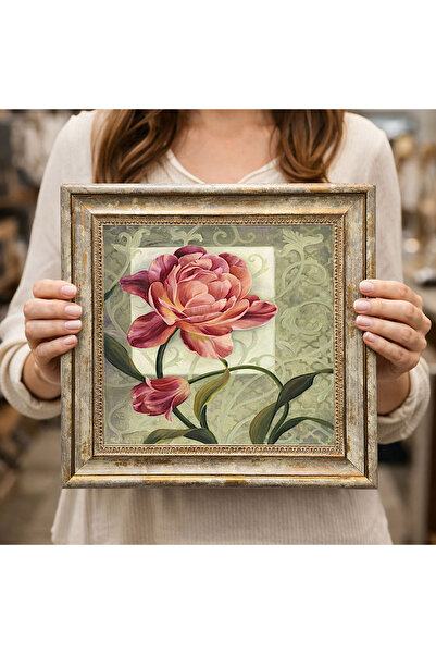 Dekorsiahome Antique Framed Decorative Painting Dk0262