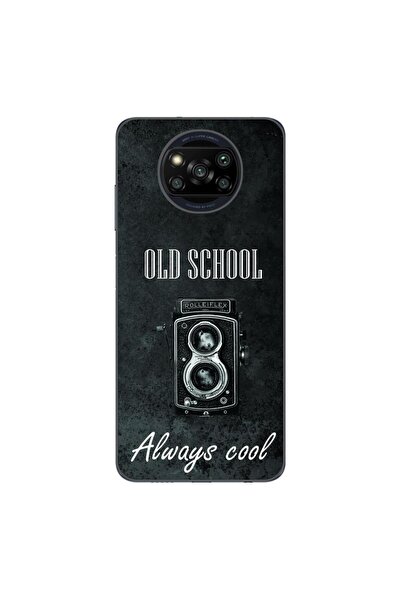 OEM Θήκη συμβατή με Xiaomi Poco X3 Pro από σιλικόνη gel TPU με ρετρό σχέδιο κ...