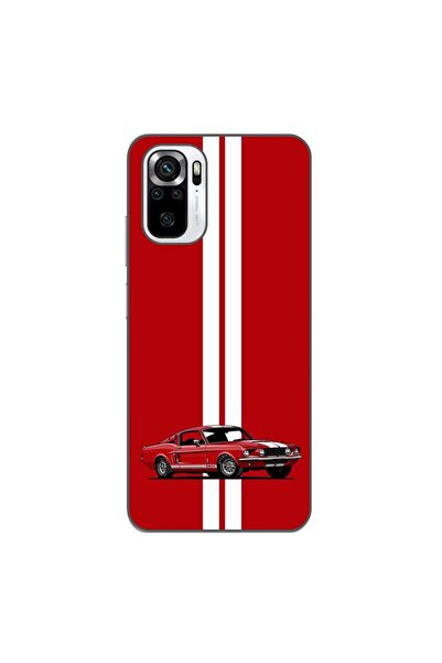 OEM Θήκη συμβατή με Xiaomi Poco M5s από σιλικόνη gel TPU, μοντέλο Red Mustang