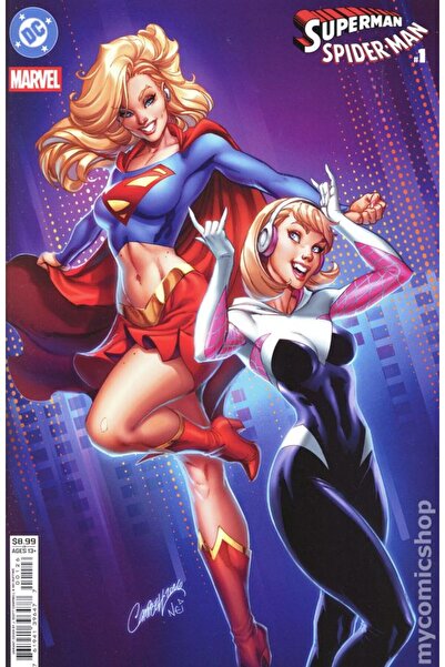 Kolektif Kitap DC Marvel Superman Spider-Man #1N (ingilizce)