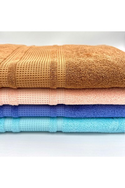 MEİSO Prosop PREMIUM MĚISO 70x140 cm din Bumbac 100% 430 g/buc cu Bordură Jacquard – Absorbție Ridicată și Confort Premium