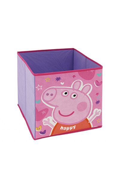 Peppa Pig Purcelușa Peppa cutie de depozitare jucării 31×31×31 cm