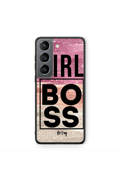 Other Samsung S21 Girl boss friday Black Glossy Θήκη