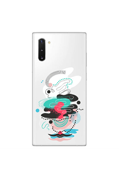 Other Samsung Note 10 Plus Abstract 50 Transparent Silicone TPU Θήκη