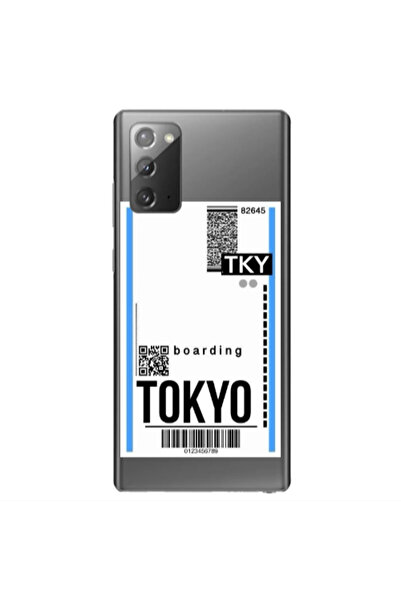 Other Samsung Note 20 Tokyo Boarding Transparent Silicone TPU Θήκη