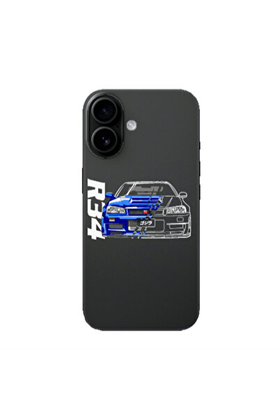 Other Apple Iphone 16 plus Blue R34 Transparent Silicone TPU Θήκη