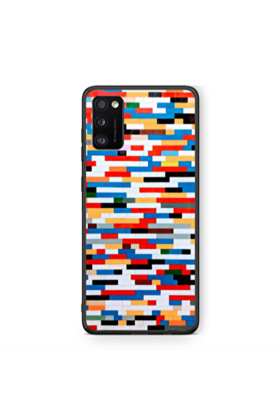 Other Samsung A41 Color chart Black Glossy Θήκη