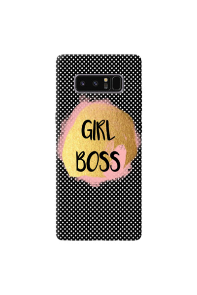 Other Samsung Note 8 Girl boss make up Transparent Silicone TPU Θήκη