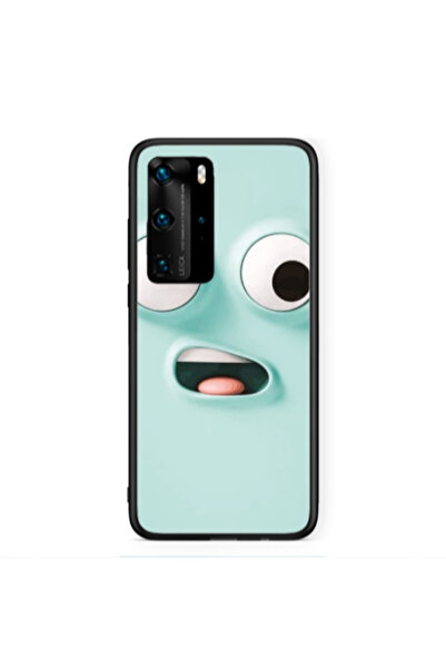 Other Huawei P40 Pro Strange face Black Glossy Θήκη