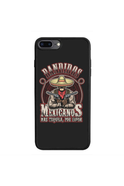 Other Apple iPhone 7 Plus Mexicanos Black Glossy Θήκη