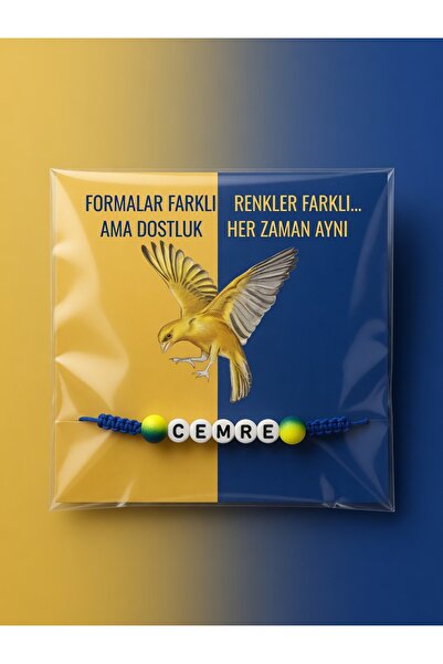 Blondcoo Trend İsimli taraftar bilekliği (Satıcıya sor kısmından isim belirte...