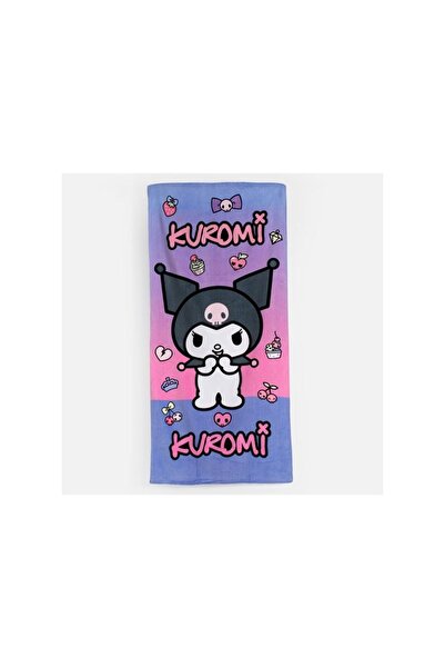 OEM Prosop de Plajă pentru Copii, Bumbac, Model Kuromi, Roz, Absorbant și Ușo...