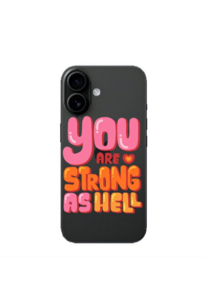 Other Apple Iphone 16 plus You are Love Strong Transparent Silicone TPU Θήκη