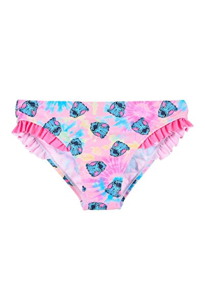 Lilo & Stitch Girls' swimwear with ruffle Pink