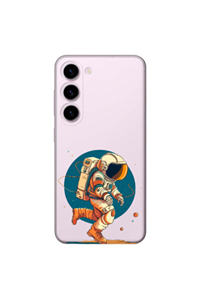 Other Samsung S23 Plus Run Space Transparent Silicone TPU Θήκη