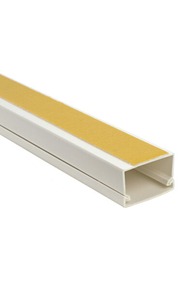 DLX Cable duct 40x25 mm with adhesive, 2m - PVCA-406-25
