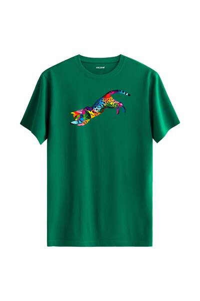 Colermi Colorful Nox Cat Printed T-Shirt
