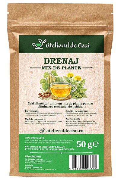 atelierul de ceai Ceai drenaj - mix de plante diuretice