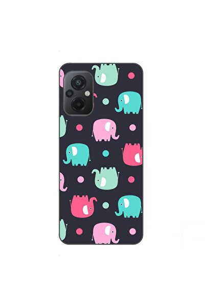 OEM Case compatible with Xiaomi Poco M5 Silicone Gel Tpu Elephant Pattern Model