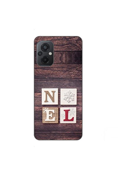 OEM Case compatible with Xiaomi Poco M5 Silicone Gel Tpu Christmas Noel Wood ...