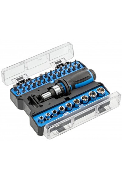 Hogert Screwdriver, HT1S101, with bits, 36 elements