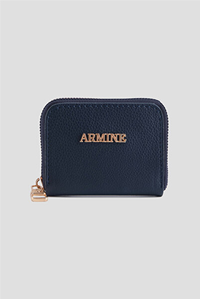 Armine Pia wallet navy blue