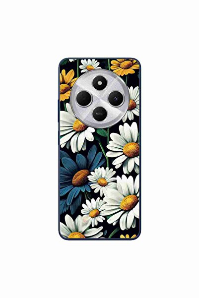 OEM Case compatible with Xiaomi Redmi 14C Silicone Gel Tpu Daisy Pattern