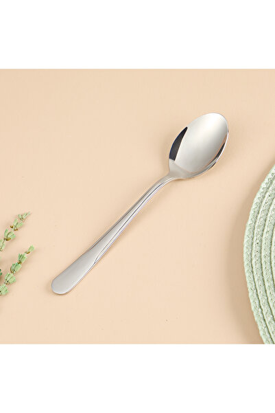 Aryıldız Chrome Sea Vacuum Dessert Spoons Set of 6