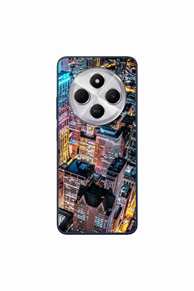 OEM Case compatible with Xiaomi Redmi 14C Silicone Gel Tpu Model Night City