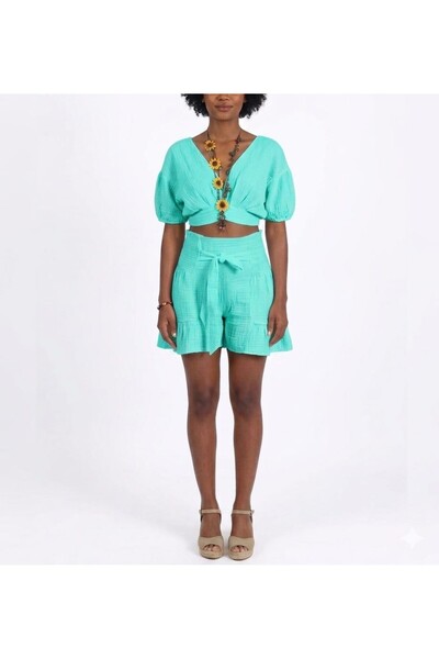 Yena Tekstil 100% Cotton Muslin Olivia Blouse