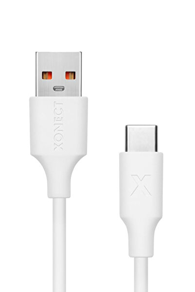 XONECT USB to Type-C iPhone ve Samsung Modelleri için Hızlı Şarj ve Data Kabl...