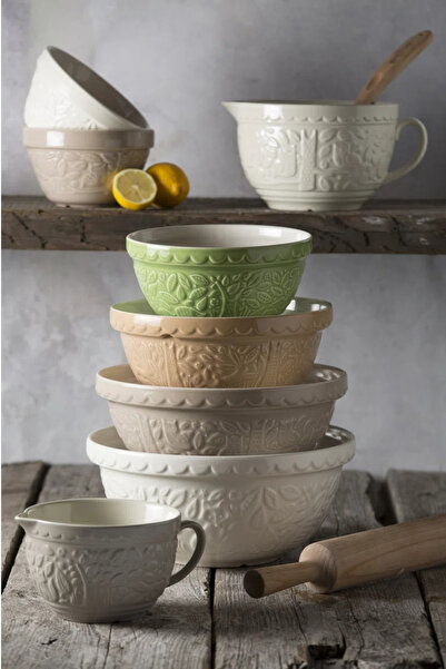 Mason Cash In the Forest 1 L Stoneware Measuring Jug Karıştırma Kasesi (Vizon)