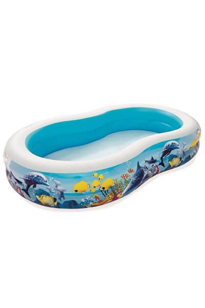 BESTWAY Piscină gonflabilă cu pești 262 x 157 x 46 cm 54118