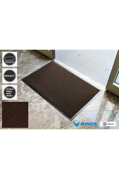 Home Collect Dış Mekan Paspası İş Yeri Paspası Avm Paspası Çamur Sıyırıcı Yoğun Trafik Polyamide İp PVC Kaymaz Taban