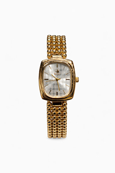 Angelovia Vintage Beaded Cord Steel Watch