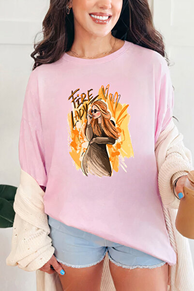Sarah's Boutique Women's T-shirt – 100% cotton – Fire Lady